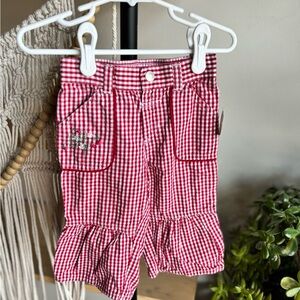 Vintage wide leg Ginghams Pants